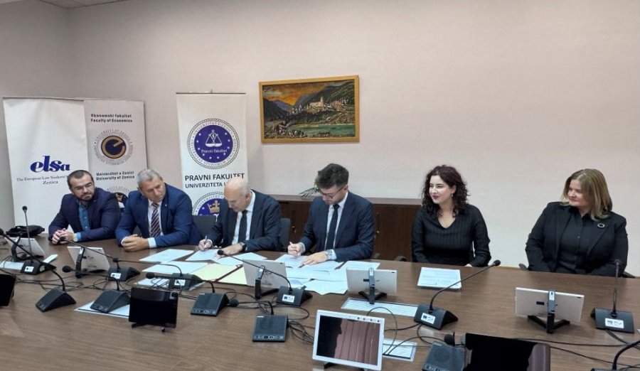Potpisan Memorandum o razumijevanju i saradnji između Instituta za intelektualno vlasništvo BiH i Pravnog fakulteta Univerziteta u Zenici